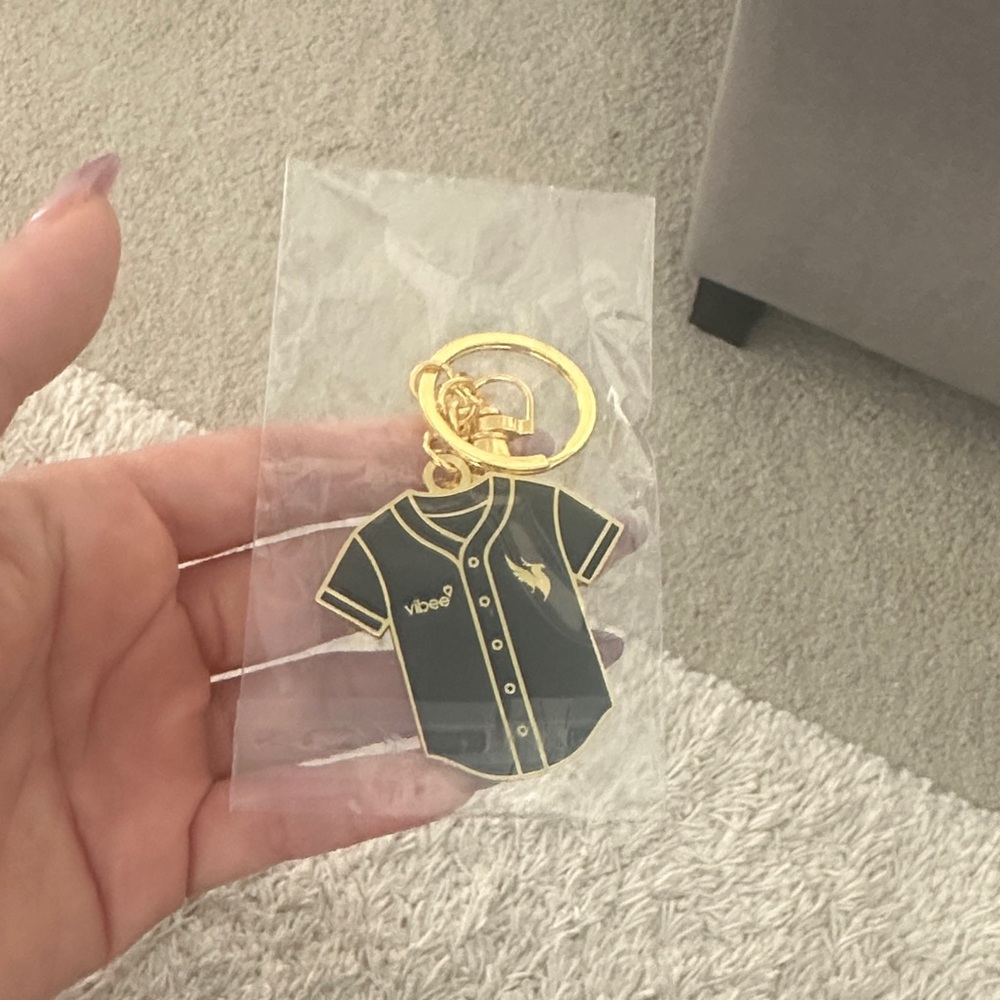 ILLENIUM Black & Gold Jersey Keychain